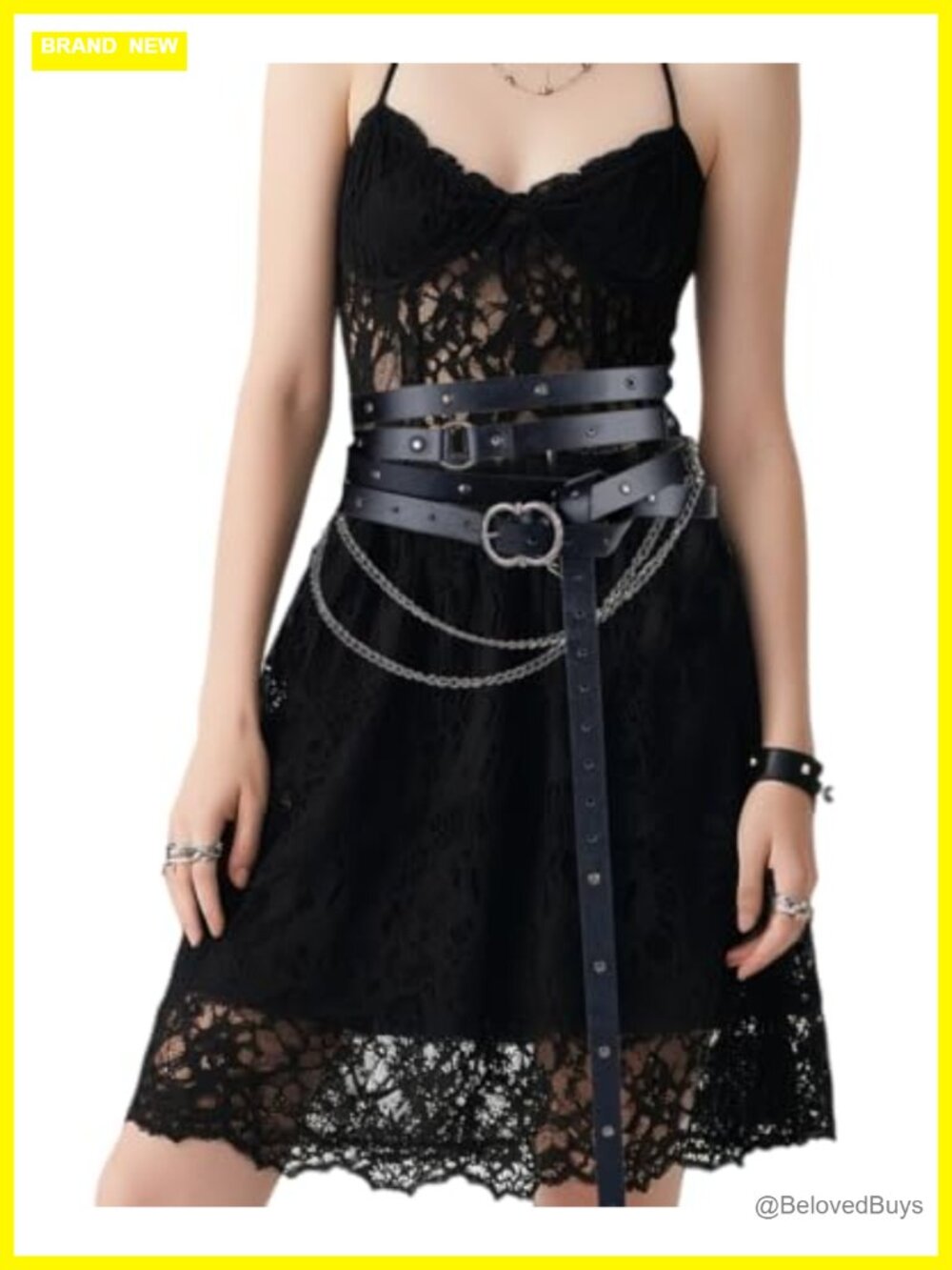 Renaissance Pirate Belt Women Goth Steampunk Viking Medieval Faux Leather Ren
